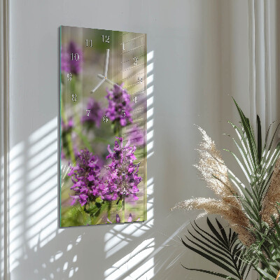 Zegar ścienny bez tykania Blomster
