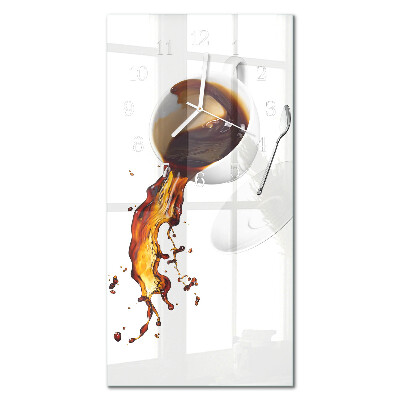 Zegar ścienny bez tykania Kaffe