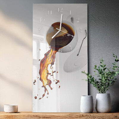 Zegar ścienny bez tykania Kaffe