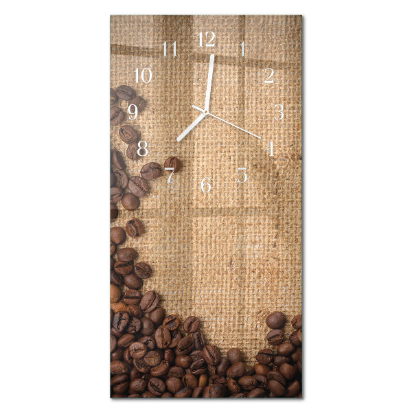 Zegar ścienny cichy mechanizm Kaffebønner