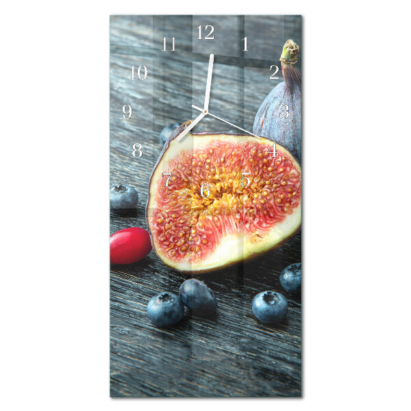 Prostokątny zegar ścienny Fig.