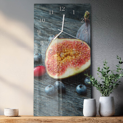 Prostokątny zegar ścienny Fig.