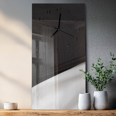 Lodret glas vægur Kontrast
