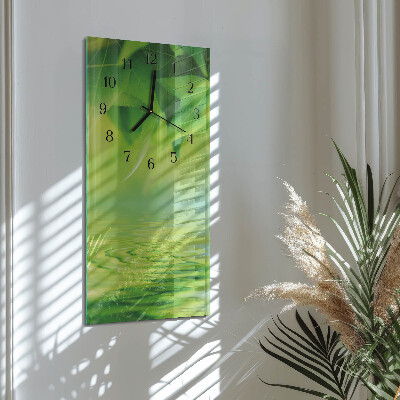 Lodret glas vægur Blade