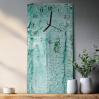 Lodret glas vægur Bark