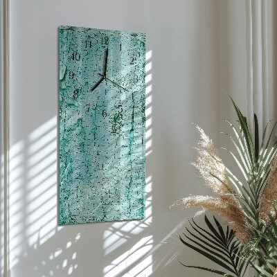 Lodret glas vægur Bark