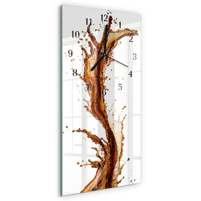 Rektangulært vægur Vand
