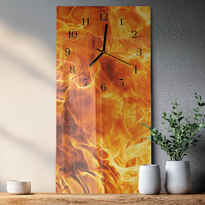 Lodret glas vægur Brand