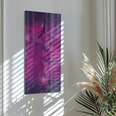 Lodret glas vægur Mønster