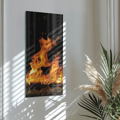Lodret glas vægur Brand