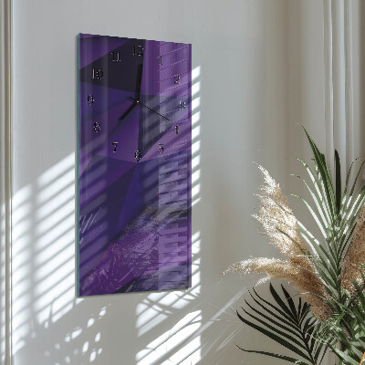 Lodret glas vægur Mønster