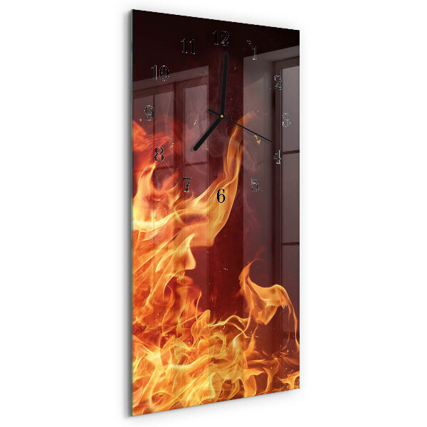 Lodret glas vægur Brand