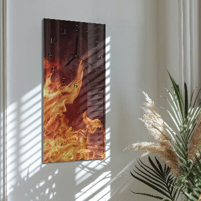Lodret glas vægur Brand