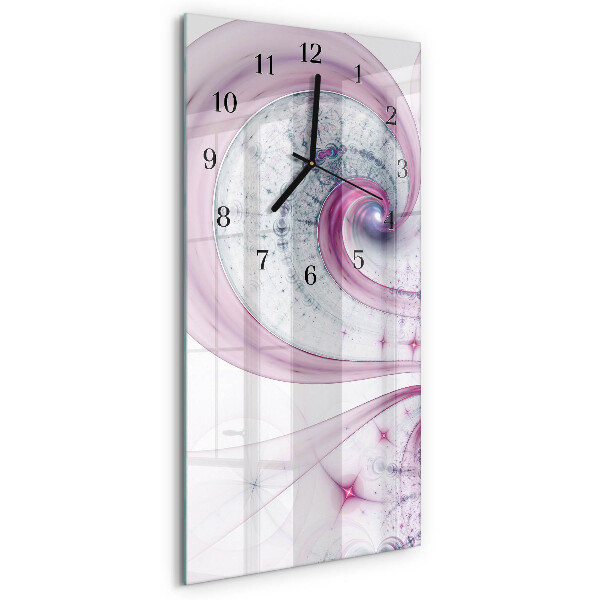 Lodret glas vægur Vortex