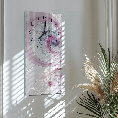 Lodret glas vægur Vortex