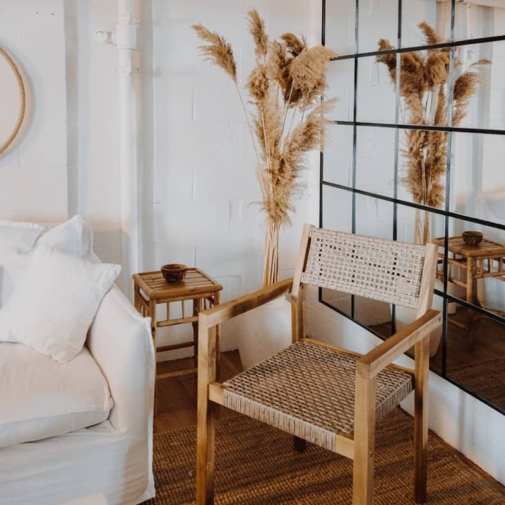 boho stil stue