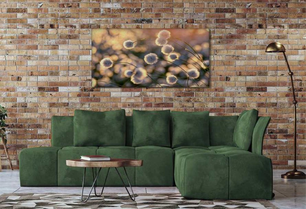 malerier i boho-loft stil