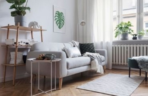 Sådan arrangeres en stue i skandinavisk stil - arrangementsideer
